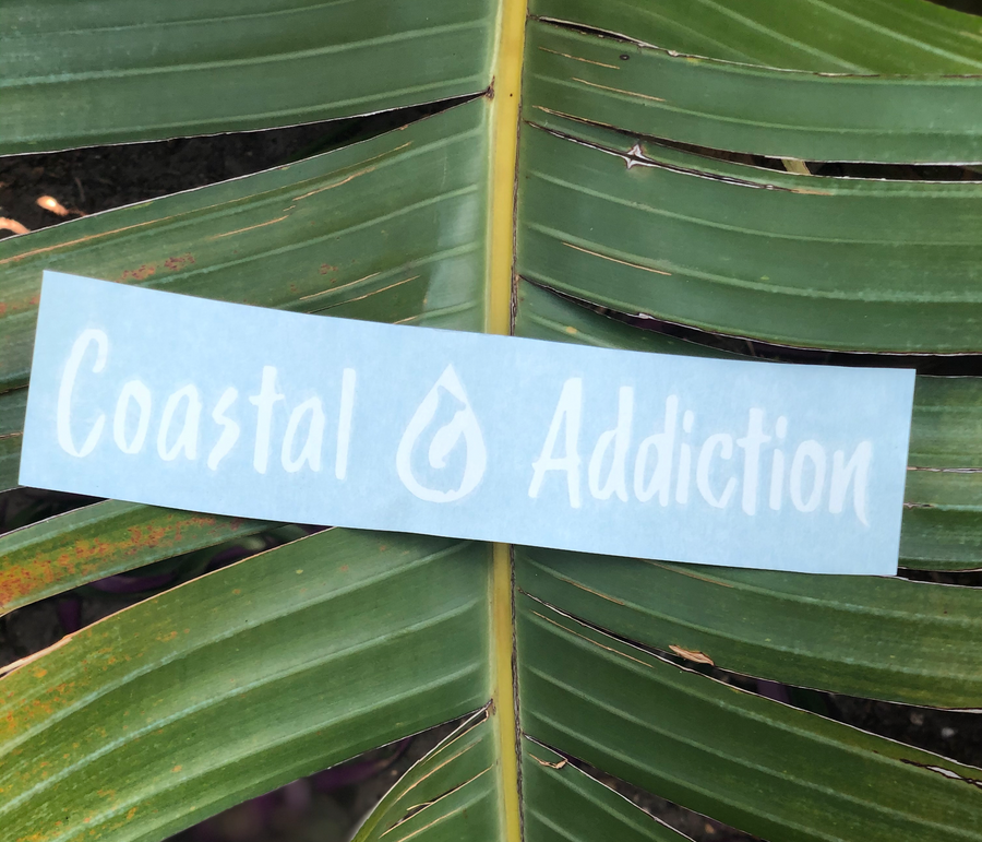 Coastal Addiction Sticker Medium