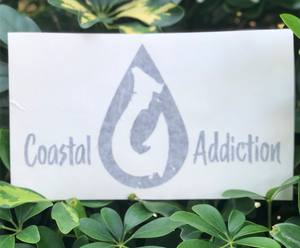 Coastal Addiction Stickers 10" Large
