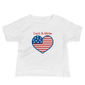 BABY CA HEARTS AND STRIPES T-SHIRT