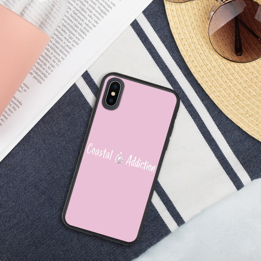 Pink Life Biodegradable phone case