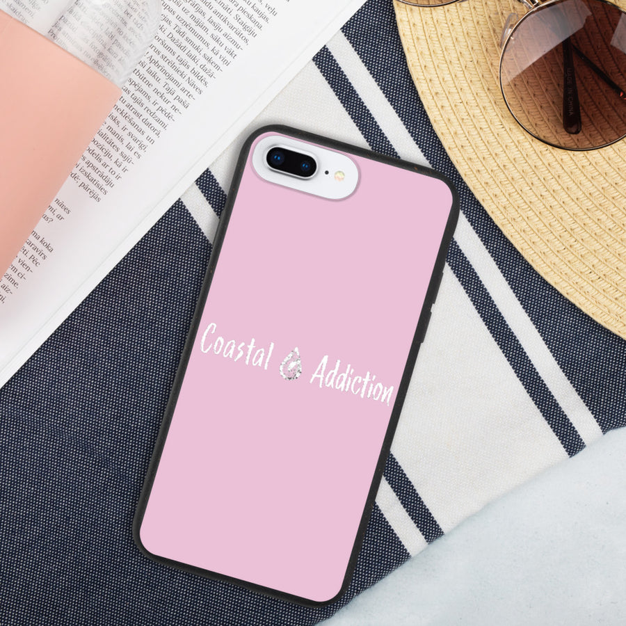 Pink Life Biodegradable phone case